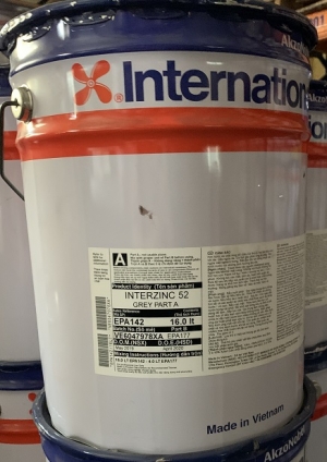 Sơn chống gỉ epoxy giàu kẽm Interzinc 52 - EPA142/A - xám